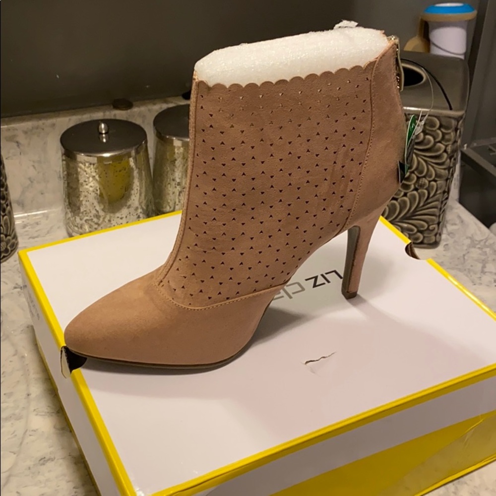 Dusty Rose Heel Boots